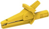 Electro PJP 5002-IEC-d4-CD1-J Krokodillenklem Geel Klembereik (max.): 9 mm Lengte: 51 mm 1 stuk(s)