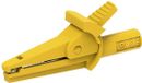 Electro PJP 5002-IEC-d4-CD1-J Krokodillenklem Geel Klembereik (max.): 9 mm Lengte: 51 mm 1 stuk(s)