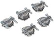 Hubbell-Raco 2711B5 Connector, Squeeze, NMSC-kabel, 1/2-inch, zink, 5-pack