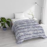 Winterdekbed Basic Winterdekbed, opgevuld en bedrukt, Jeans Stripes, 200x245 cm