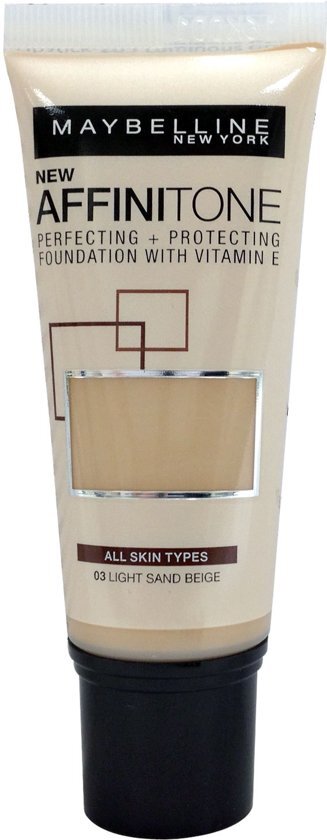 Maybelline Affinitone Foundation - 03 Light Sand Beige