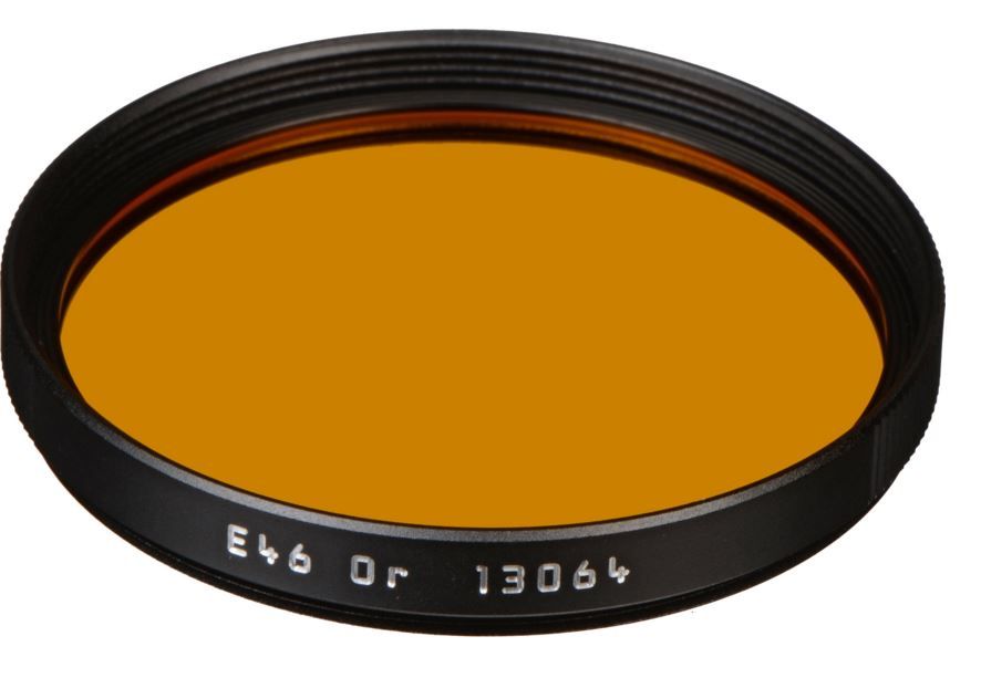 Leica 13064 Filter Orange E 46 - Zwart