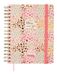 Finocam Kalender 2026, Weekoverzicht, Dwarsweergave, Januari - December (12 Maanden), Jaarplanner 2026, Met Elastiek, Dubbele Spiraalbinding, Hardcover, Goud, Spaans