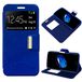 Cool Flip Cover voor iPhone 7 Plus/iPhone 8 Plus, glad, blauw