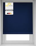 Sol Royal T42 – Thermisch rolgordijn verduisterend 120x160 cm blauw – Zonder boren