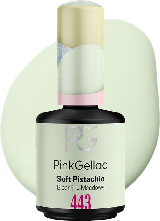 Pink Gellac Gellak - 443 Soft Pistachio 15ml