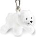 Schaffer Knuffel! 0106 Pluche sleutelhanger ijsbeer Knut Knuffel, 12 cm