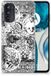 B2Ctelecom Silicone Back Case Motorola Moto G52/G82 Skulls Angel