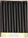 Starpak 2x 50 bougies coniques Ø 22 cm · 25 cm noir