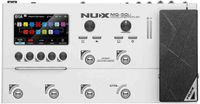 NUX MG-50Li WH Processeur multi-effets avec modélisateur d'ampli, profileur, batterie, audio USB et sac de transport, blanc