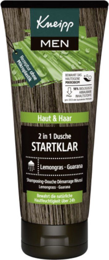 Kneipp Men Douchegel - Lemongrass & Guarana - 200ml