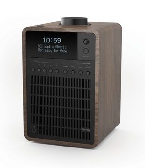 Revo SuperSignal Portable Radio - DAB/DAB+/FM - Black/Walnut