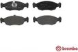 BREMBO Remblokkenset P61051