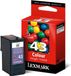 Lexmark No.43 Color Print Cartridge