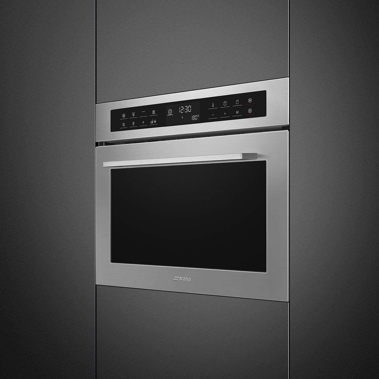 Smeg SF4400MCX1 - Inbouw combimagnetron - Roestvrijstaal