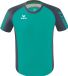 Erima Six Wings Shirt Korte Mouw Heren - Slate Grey / Columbia | Maat: M