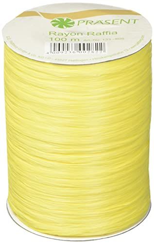 Knutselband - geel - 100 m