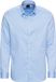 OLYMP Level 5 body fit overhemd - bleu avec structure diamant - Facile à repasser - Tour de cou : 38 (Taille UE : S)