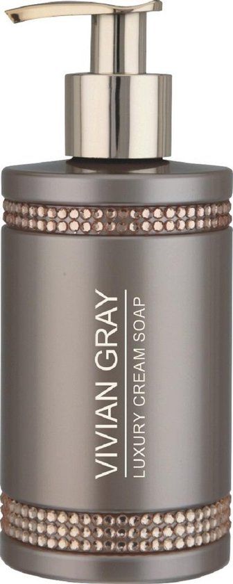 Vivian Gray Brown Crystals Luxury Cream Soap - 250ml