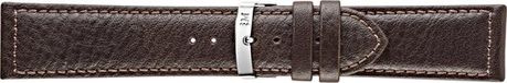Morellato PMX032PANAM PC - Horlogebandje - Leer - Donkerbruin - 24 mm