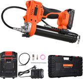 Merkloos / Sans marque Shanghai Sishun Technology Co., Ltd Draadloze Vetspuit 20v met 2.0ah Accu en 90 Cm Slang