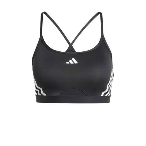 adidas Performance Sport-BH - Zwart/Wit