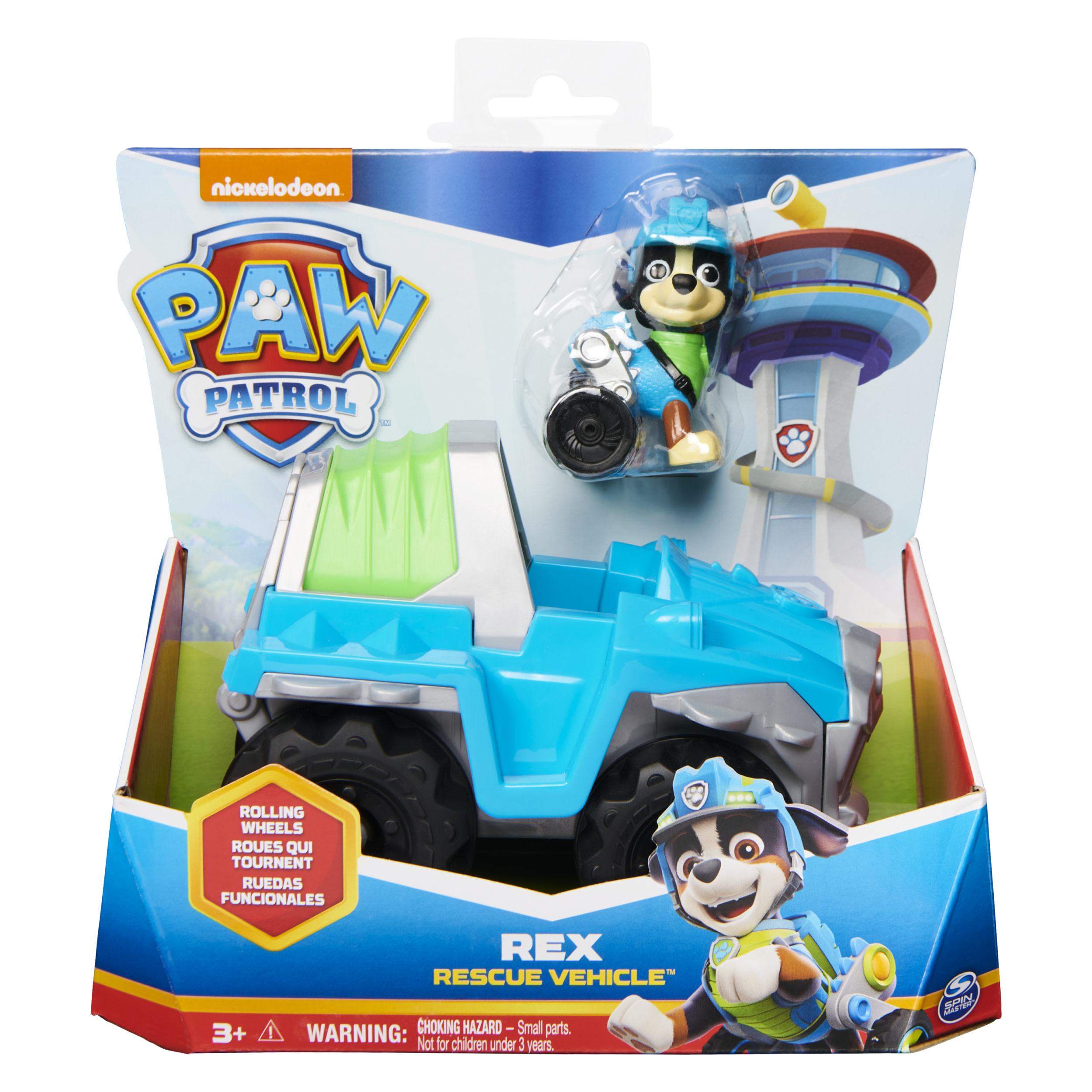 Spin Master PAW Patrol - Dino reddingsauto met Rex-actiefiguur