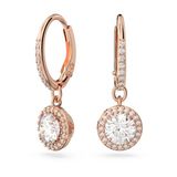 Swarovski Constella 5638769 Dames Oorbellen Roségoud Kristal