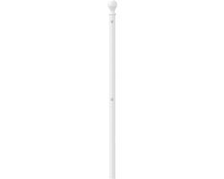 vidaXL Hoofdbord 200 cm metaal wit