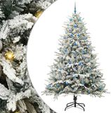 vidaXL Sapin de Noël artificiel pré-éclairé avec set de boules vert 240 cm