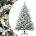 vidaXL Sapin de Noël artificiel pré-éclairé avec set de boules vert 240 cm
