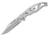 Parry's Premium Products Lichtgewicht RVS Vismes Eenhandig Zakmes Vouwmes + Canvas Hoes Skeleton Handvat ZaagBlad Safety Lock