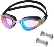 Nils Aqua NQG180MAF Zwembril Zwart/Rainbow