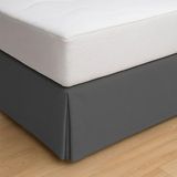 ECOMMERC3 Bedsprei voor bedden met 200 cm breed, 200 x 190/200 cm, grijs, pasvorm, antislip en ademend, 100% Made in Spain