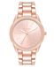 Steve Madden Dames Echt Kristallen Accenten Armbandhorloge