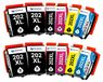Epson Cartouches d'encre 202XL compatibles avec les imprimantes Epson (lot de 12, couleurs variées)
