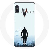 Maniacase Hoesje voor Xiaomi Redmi Note 5 Pro Vikings Series Seizoen 6 Ragnar Lothbrok De 2022 Trailer