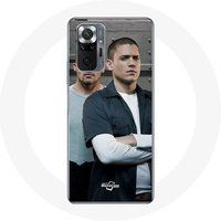 Maniacase Hoesjes voor Xiaomi Redmi Note 10 Pro Prison Break Michael Scofield in Lincoln Burrows