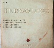 Outhere Ecm Records Maria Pia De Vito, François Couturier, Anja Lechner, Michele Rabbia - Il Pergolese (CD)