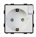 Prise murale SmartHome 230V Blanc avec interrupteur