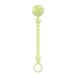 Suavinex, Fopspeenketting siliconen Colour Essence, +0 maanden, limoen