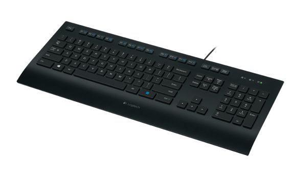 Logitech K280E Pro Wired Keyboard - Nordic Layout - Black