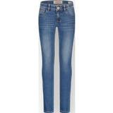 Vingino Amia Meisjes Skinny Jeans Mid Blue Wash Katoen/Polyester/Elastaan 146