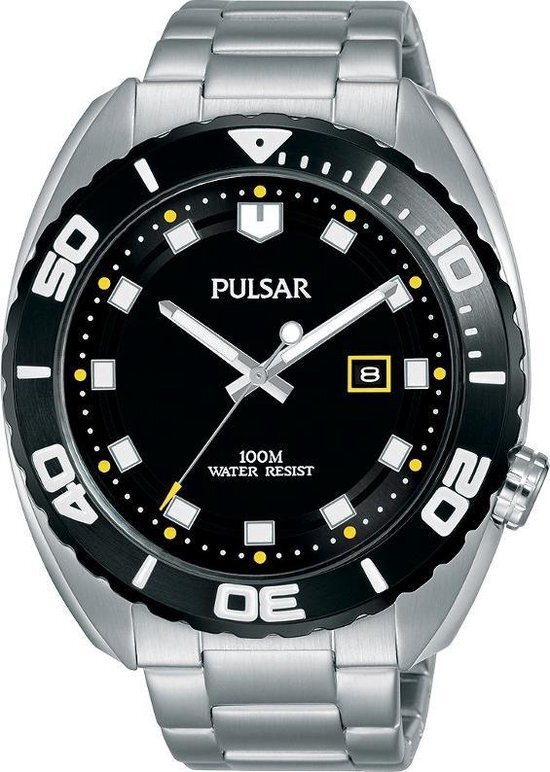 Pulsar PG8283X1 horloge heren - zilver - edelstaal