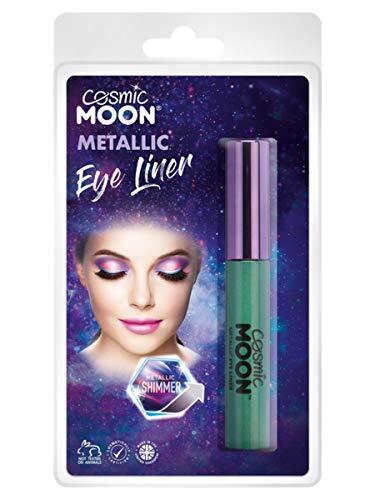 Smiffys SMIFFY Cosmic Moon Metallic Eye Liner, Groen