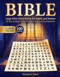 Large Print Bible Word Search for Adults and Seniors: 100 Easy Scripture Puzzles on Faith, Hope and Encouragement