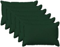 vidaXL - Kussensloop - 6 stuks - Donkergroen - 40 x 60 cm