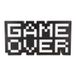 Paladone LampeLightbox Game Over - Alimentation USB - Noir/Blanc