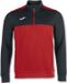 Joma Winner Ziptop Heren - Rood / Zwart | Maat: XL