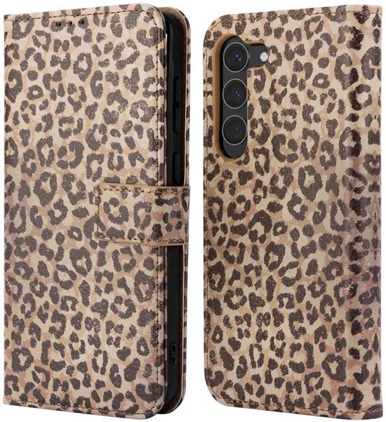 imoshion Design Bookcase Leopard Mood voor Samsung Galaxy S23